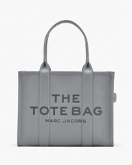 The Leather Large Tote Bag - Wolf Grey | Marc Jacobs for sale