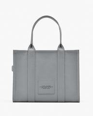 The Leather Large Tote Bag - Wolf Grey | Marc Jacobs for sale