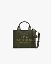 The Leather Small Tote Bag - Forest | Marc Jacobs discount