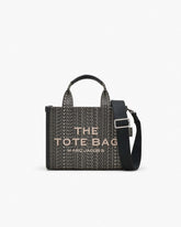 The Monogram Jacquard Small Tote Bag - Beige Multi | Marc Jacobs online