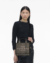 The Monogram Jacquard Small Tote Bag - Beige Multi | Marc Jacobs online