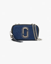 The Denim Chain Softshot - Dark Wash | Marc Jacobs on sale