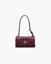 The Quilted Mini Dual Shoulder Bag - Dark Plum|Dark Plum | Marc Jacobs on sale