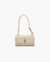 The Quilted Mini Dual Shoulder Bag - Cloud White|Cloud White | Marc Jacobs online