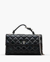 The Quilted XL Dual Convertible Shoulder Bag - Black | Marc Jacobs discount