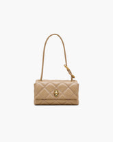 The Quilted Mini Dual Shoulder Bag - Camel|Camel | Marc Jacobs online