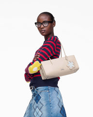 The Glam Mirror Satchel - Cotton White | Marc Jacobs sale