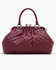 Re-Edition Quilted Leather Stam Bag - Cherry | Marc Jacobs on sale