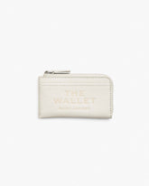 The Leather Top Zip Multi Wallet - Cotton|Cotton | Marc Jacobs online