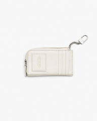 The Leather Top Zip Multi Wallet - Cotton|Cotton | Marc Jacobs online