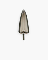 The Leather Top Zip Multi Wallet - Forest|Forest | Marc Jacobs online