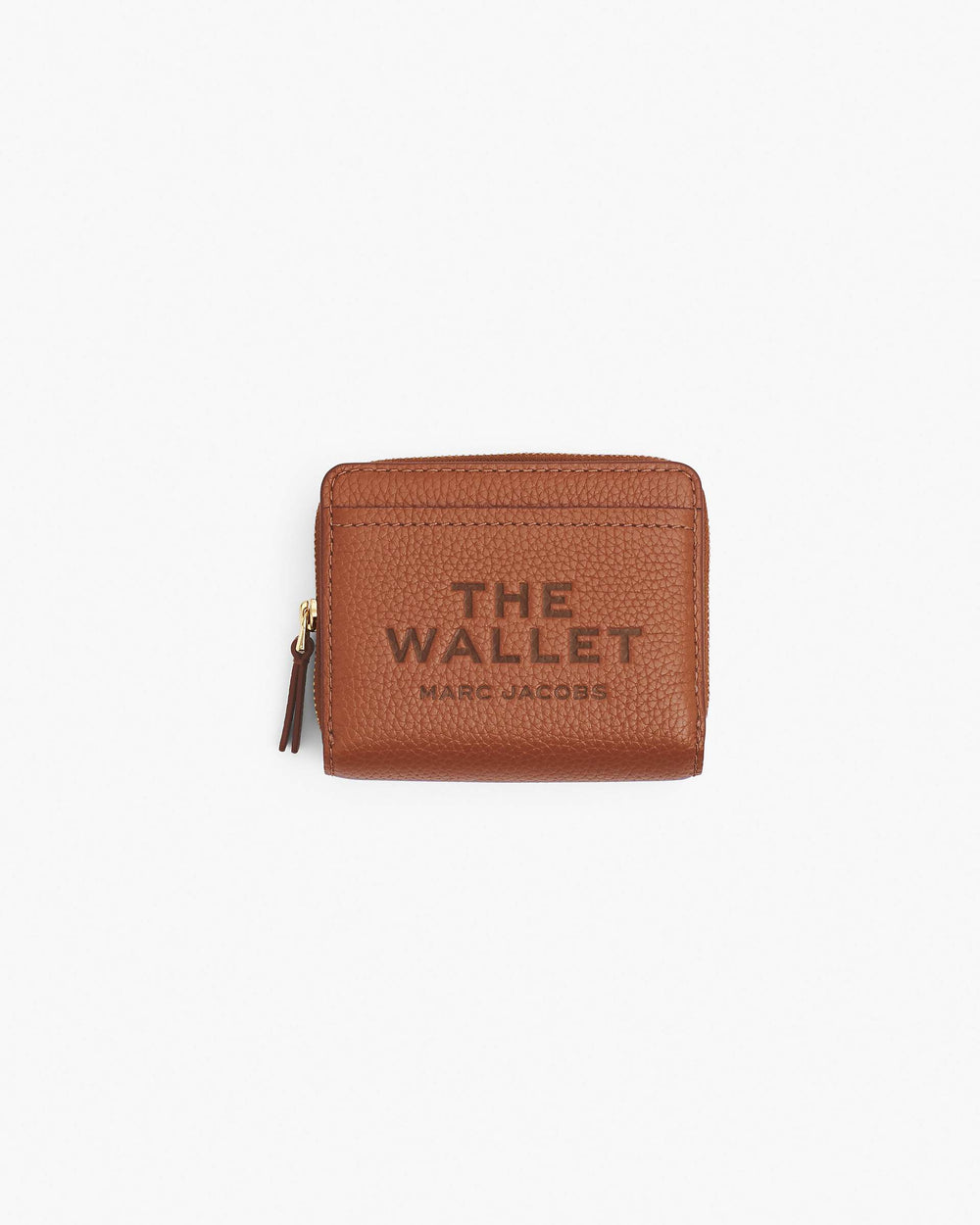 The Leather Mini Compact Wallet - Argan Oil|Argan Oil | Marc Jacobs on sale