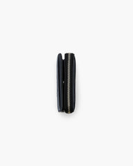 The Leather Mini Compact Wallet - Blue Sea|Blue Sea | Marc Jacobs online