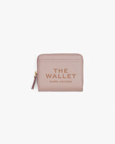 The Leather Mini Compact Wallet - Rose|Rose | Marc Jacobs US