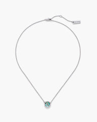 The Button Abalone Necklace - Silver/Abalone | Marc Jacobs online