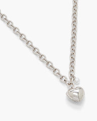 The Heart Balloon Locket - Light Antique Silver | Marc Jacobs US