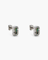 The J Marc Luxe Abalone Earrings - Silver/Crystal | Marc Jacobs for sale