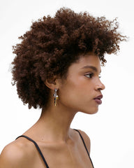 The Mini Icon Charm Earrings - Gold/Silver | Marc Jacobs on sale