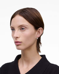 The Button Mother Of Pearl Stud Earrings - Gold/Mop | Marc Jacobs US