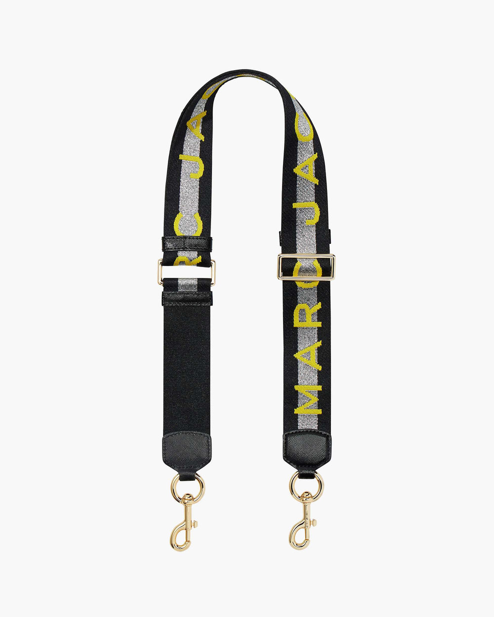 The Logo Webbing Strap - Silver Multi | Marc Jacobs online