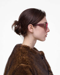 The J Marc Cat Eye Sunglasses - Red/Pink | Marc Jacobs US
