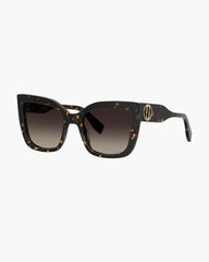 The J Marc Square Sunglasses - Havana | Marc Jacobs discount