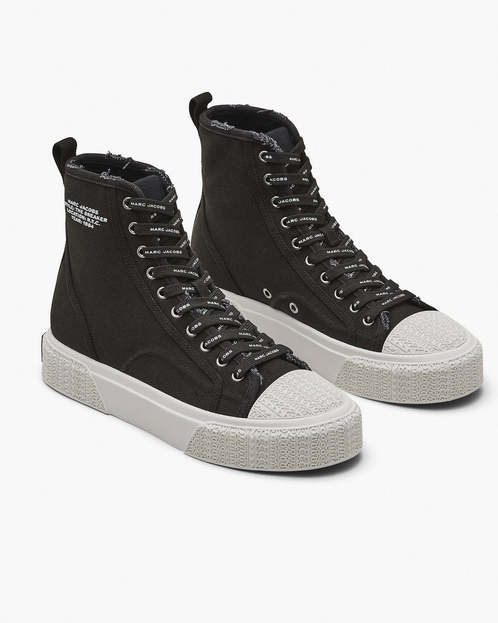 The High Top Sneaker - Black|Black | Marc Jacobs sale