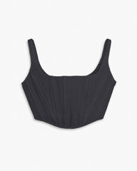 The Denim Bustier - Black | Marc Jacobs on sale