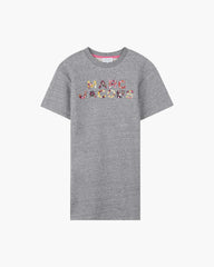 The Gem Logo Dress - Grey | Marc Jacobs online