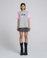 Angry For Love Tee - Grey Melange Multi | Marc Jacobs online