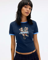 HEAVEN LOGO BABY TEE - Navy | Marc Jacobs discount