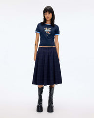 HEAVEN LOGO BABY TEE - Navy | Marc Jacobs discount