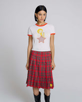 Eri Star Mesh Baby Tee - Chalk | Marc Jacobs online