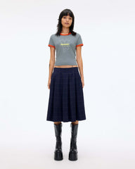 Heaven Logo Baby Tee - Grey | Marc Jacobs US