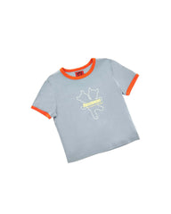 Heaven Logo Baby Tee - Grey | Marc Jacobs US
