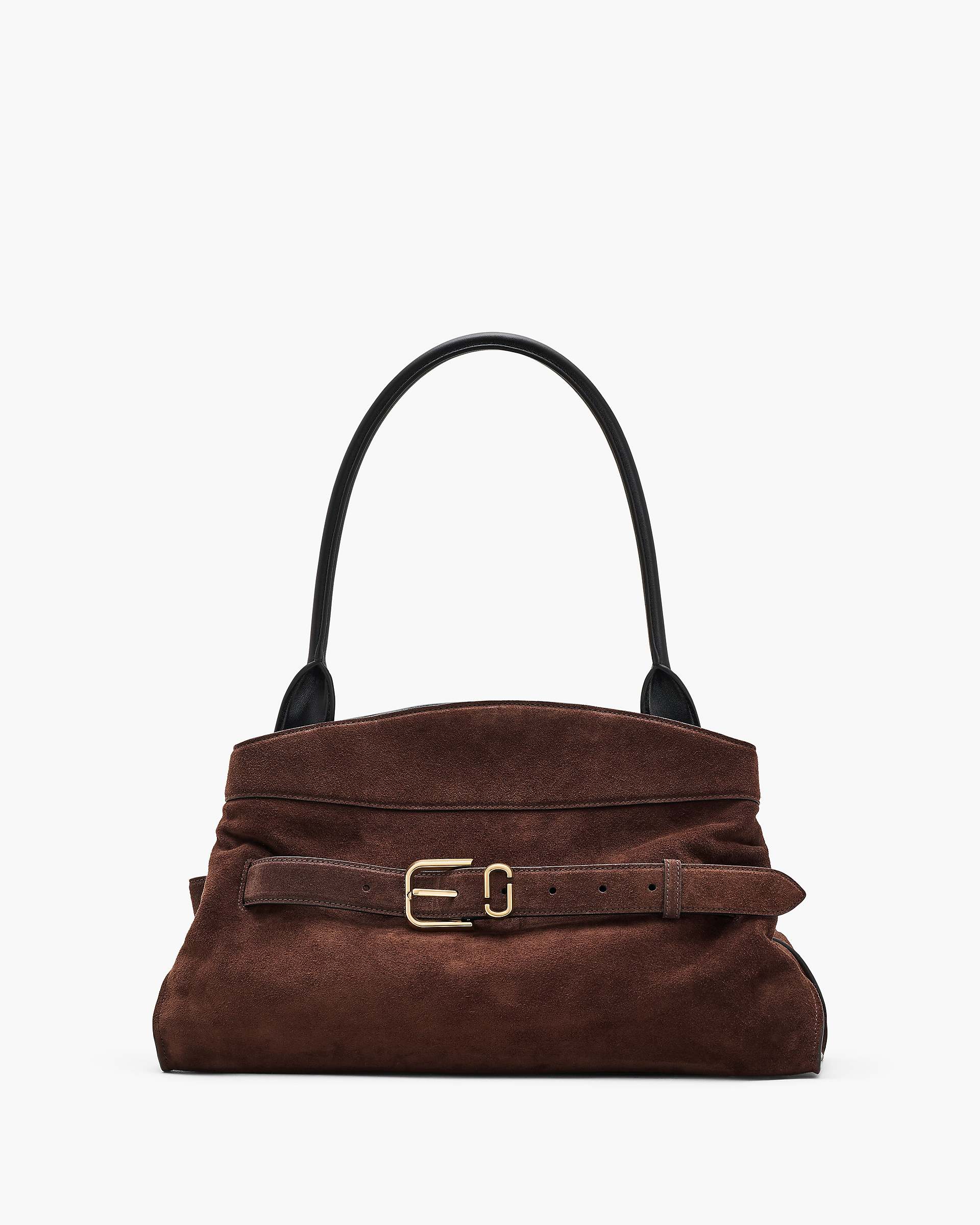 The Suede Dakota Satchel - Dark Brown | Marc Jacobs on sale