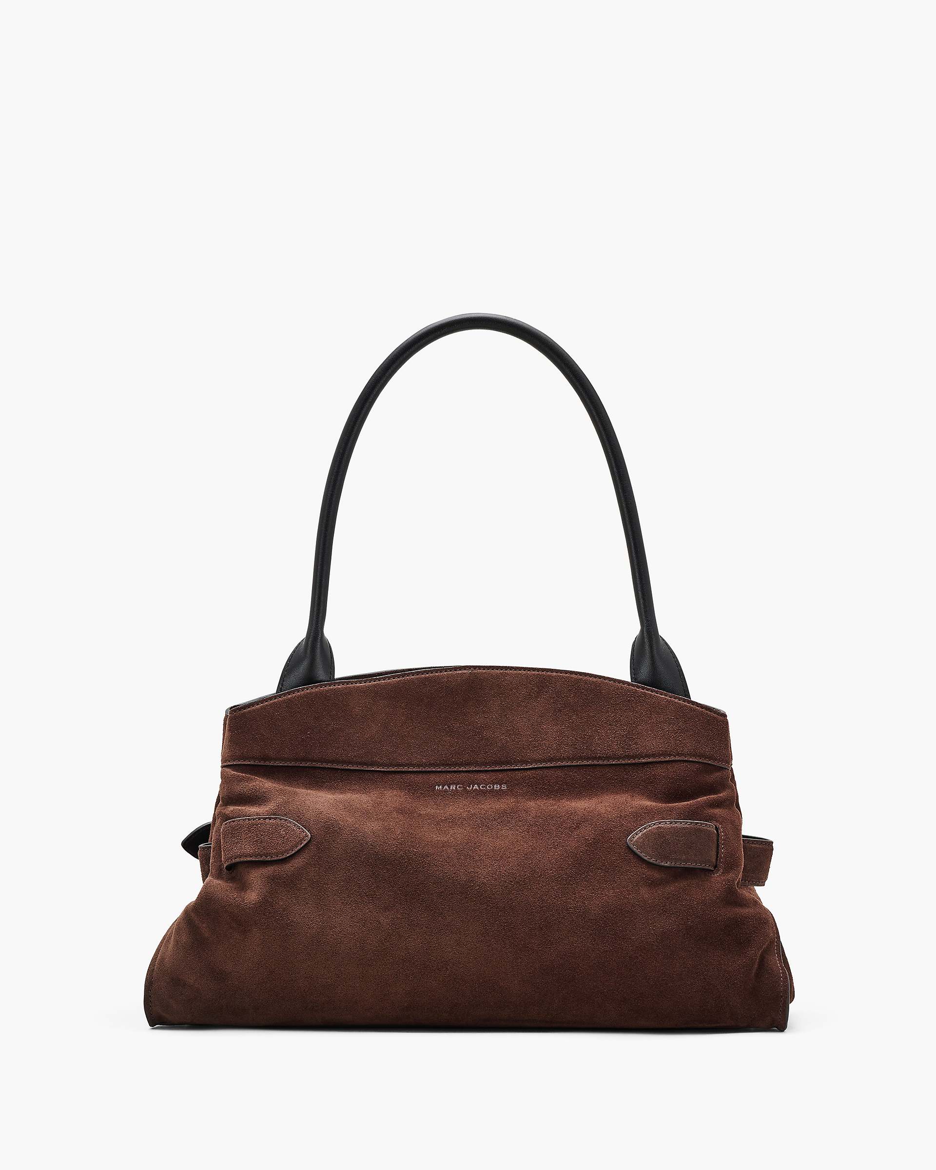 The Suede Dakota Satchel - Dark Brown | Marc Jacobs on sale