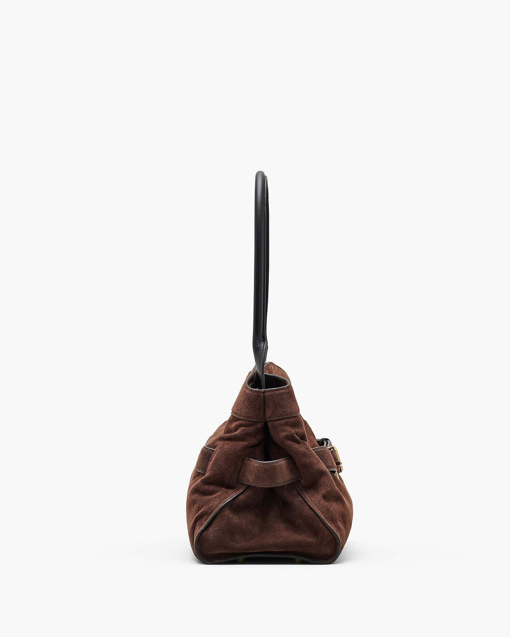 The Suede Dakota Satchel - Dark Brown | Marc Jacobs on sale