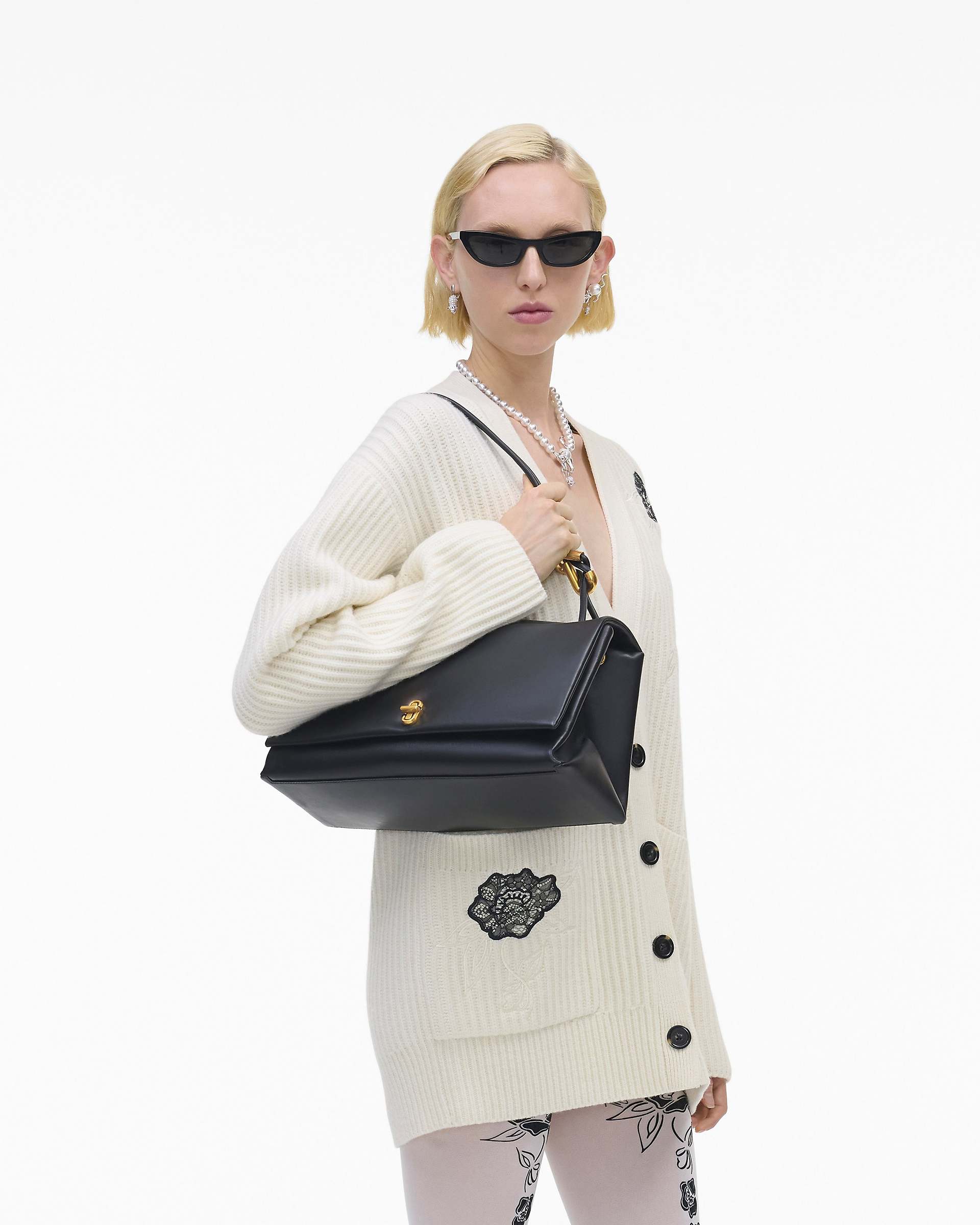 The Large Dual Bag - Black | Marc Jacobs discount