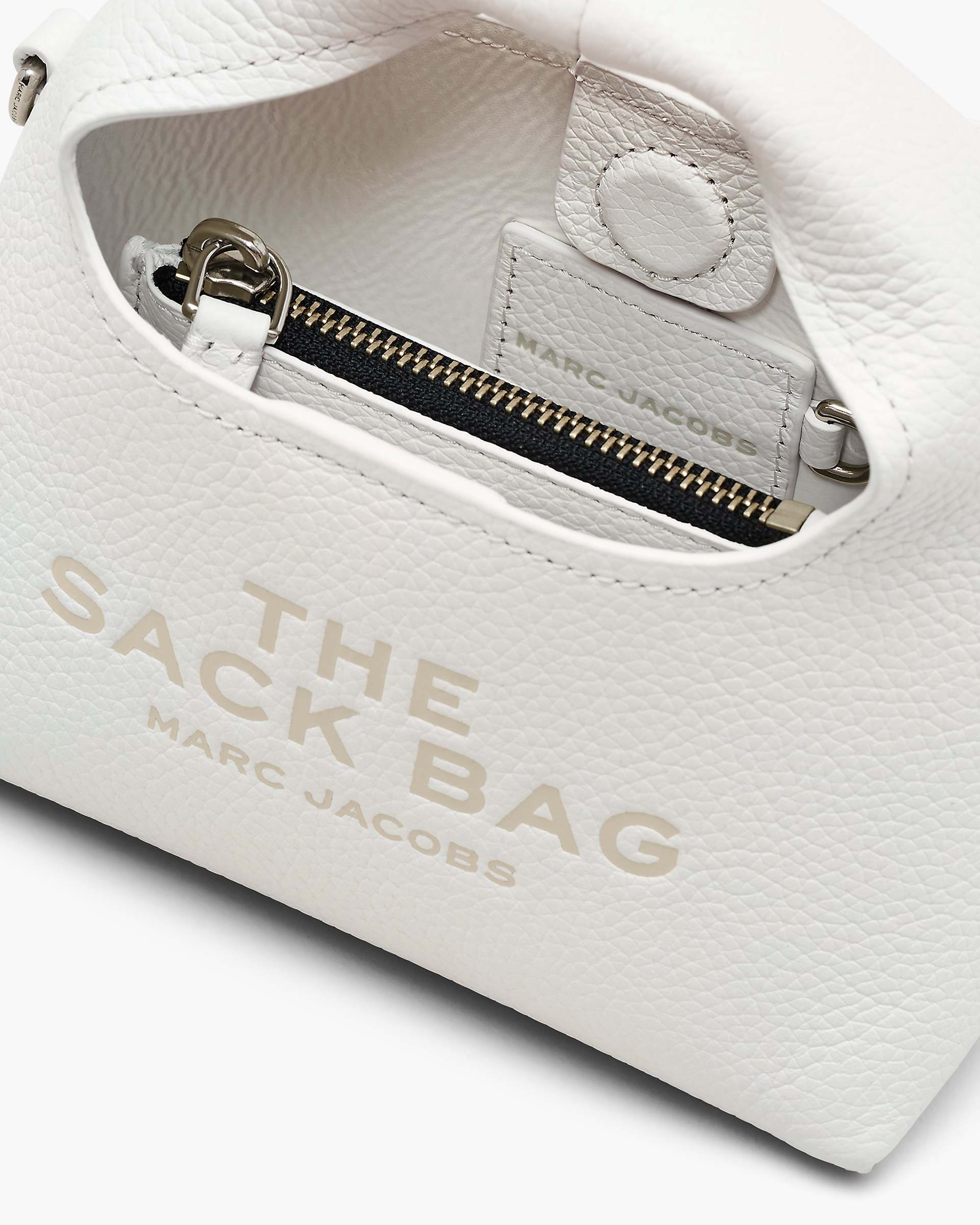 The Micro Crossbody Sack Bag - White | Marc Jacobs online