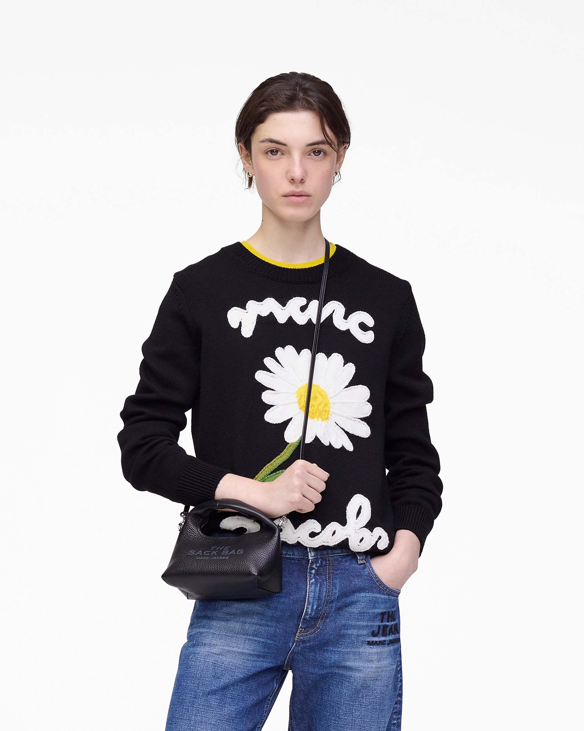 The Micro Crossbody Sack Bag - Black | Marc Jacobs sale