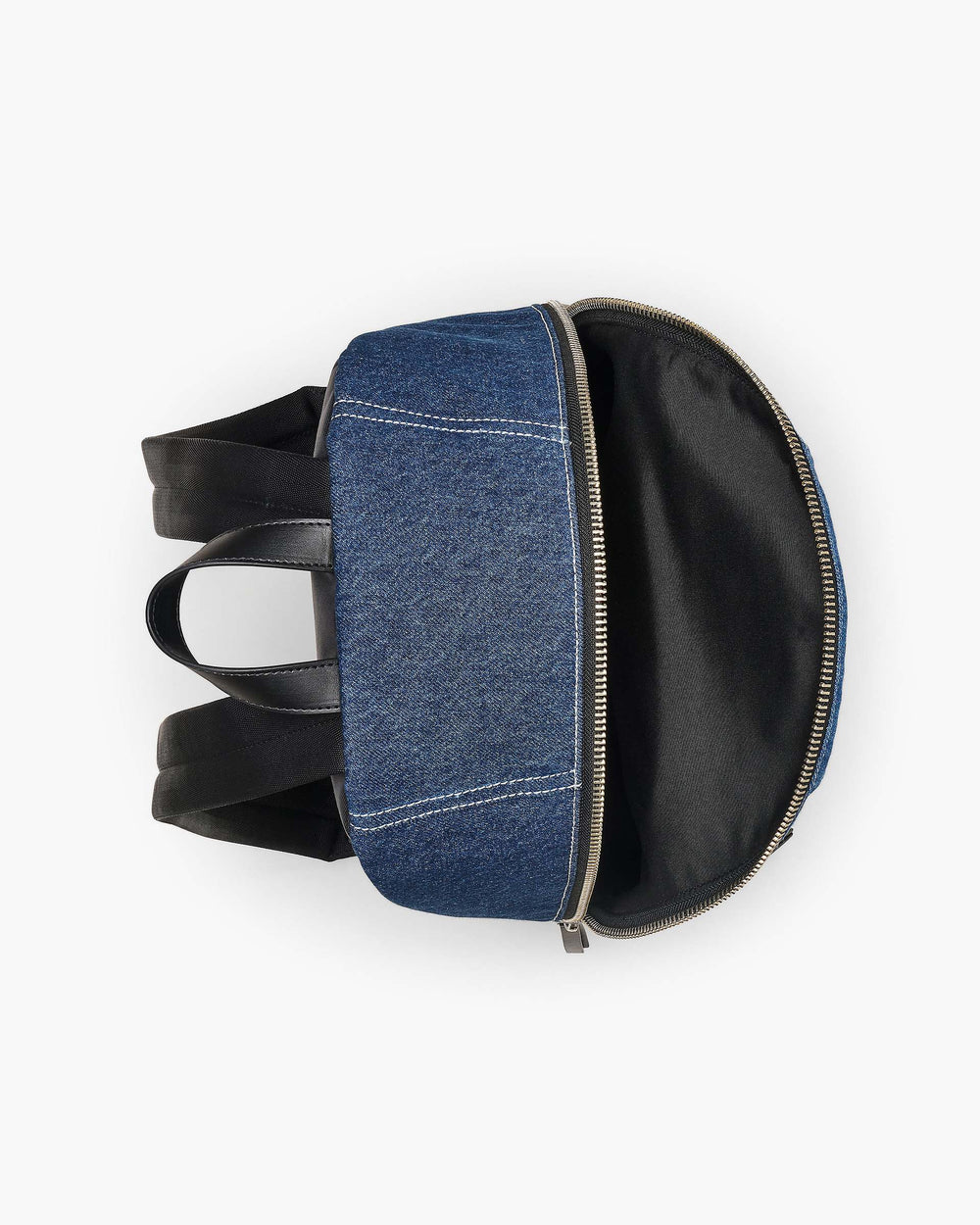 The Biker Colorblock Denim Large Backpack - Indigo Multi | Marc Jacobs on sale
