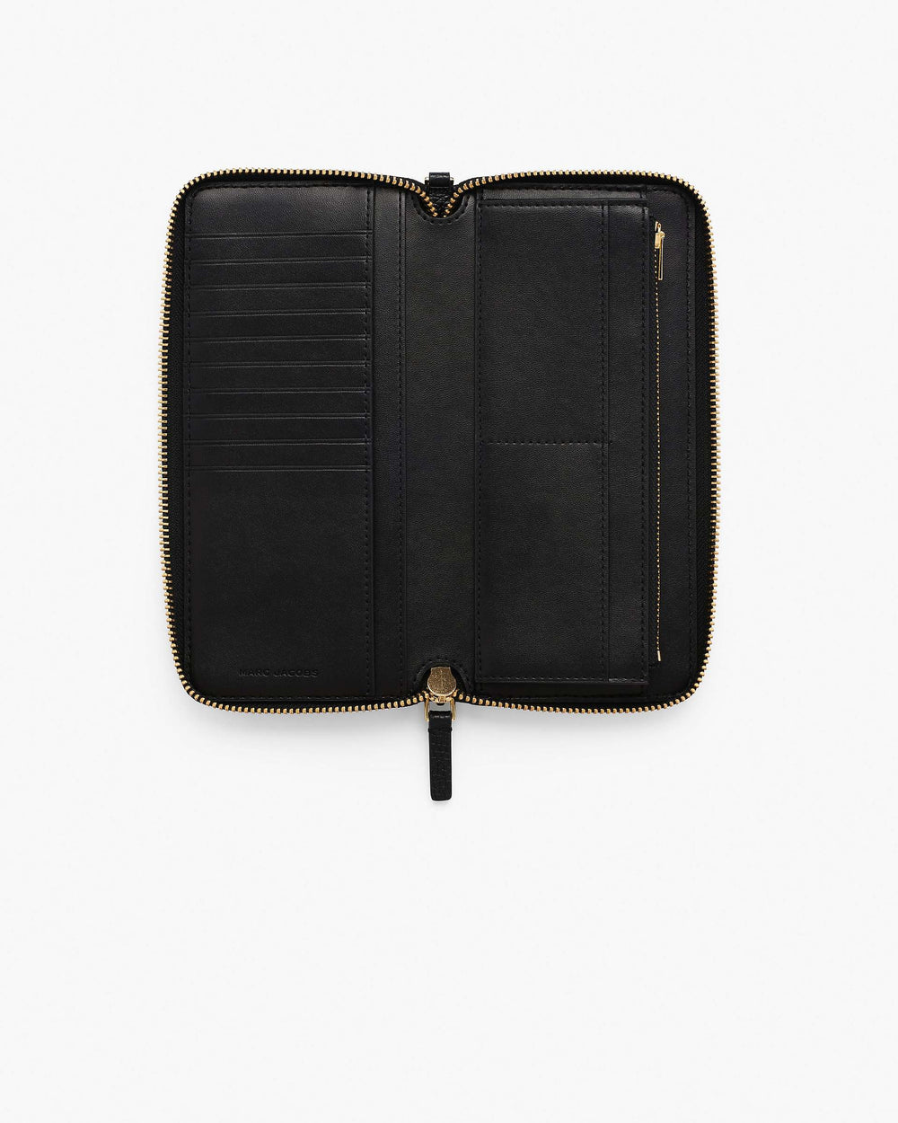 The Leather Continental Wallet - Black | Marc Jacobs US