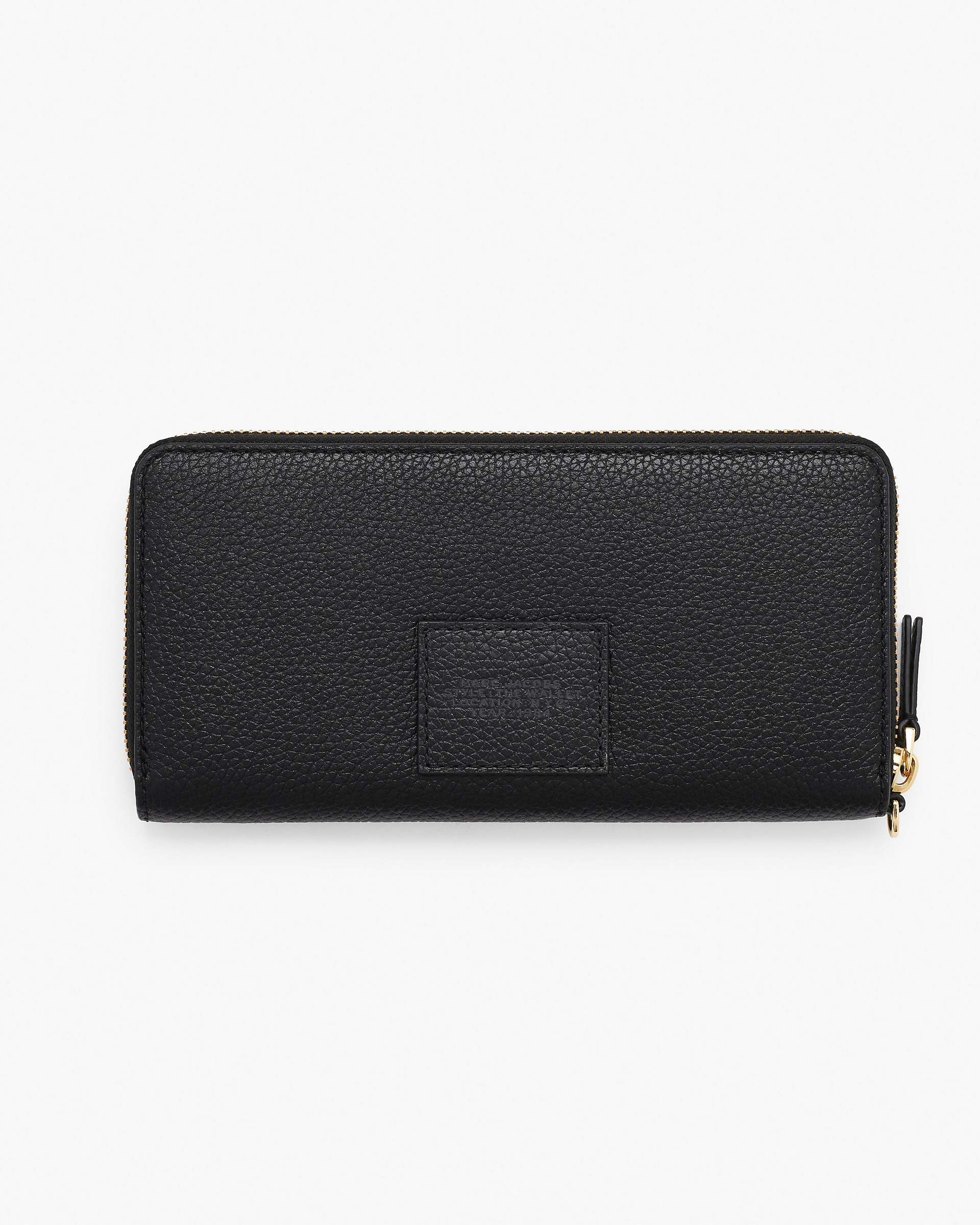 The Leather Continental Wallet - Black | Marc Jacobs US