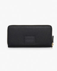 The Leather Continental Wallet - Black | Marc Jacobs US