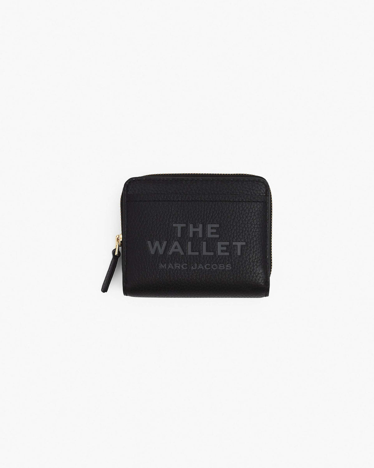 The Leather Mini Compact Wallet - Black|Black | Marc Jacobs online