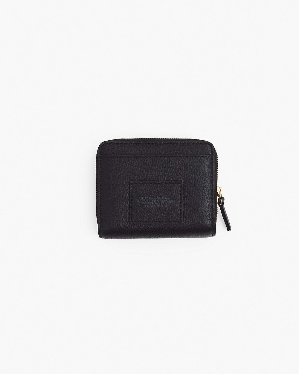 The Leather Mini Compact Wallet - Black|Black | Marc Jacobs online