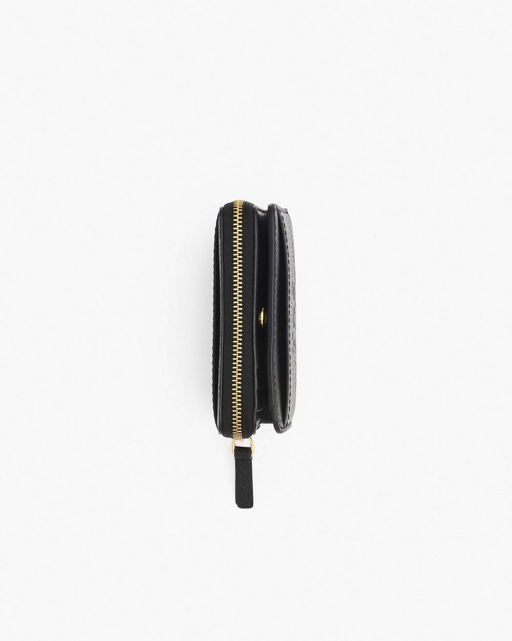 The Leather Mini Compact Wallet - Black|Black | Marc Jacobs online