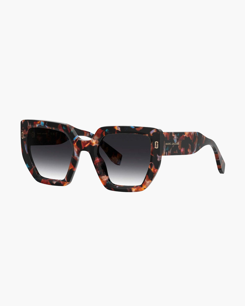The J Marc Square Sunglasses - Havana Multi | Marc Jacobs discount