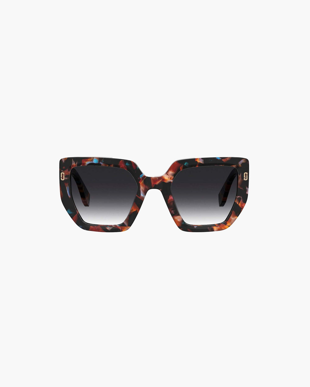 The J Marc Square Sunglasses - Havana Multi | Marc Jacobs discount